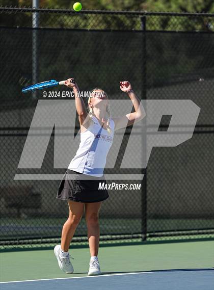 Thumbnail 3 in Notre Dame Academy vs Marymount photogallery.
