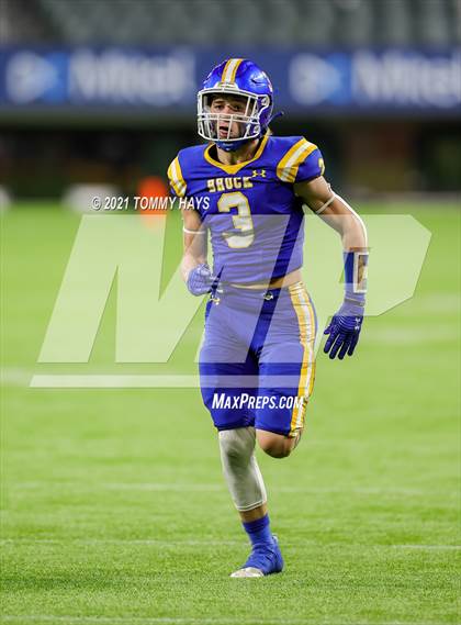 Thumbnail 1 in Whitesboro vs. Brock (UIL 3A Region Final) photogallery.