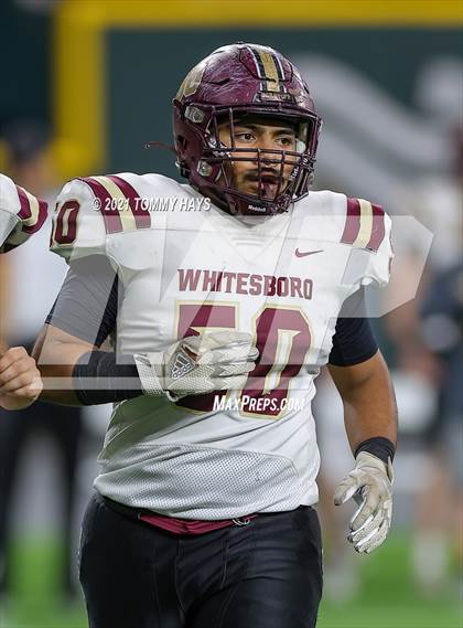 Thumbnail 1 in Whitesboro vs. Brock (UIL 3A Region Final) photogallery.