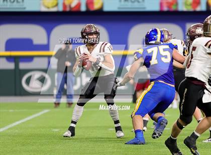 Thumbnail 3 in Whitesboro vs. Brock (UIL 3A Region Final) photogallery.