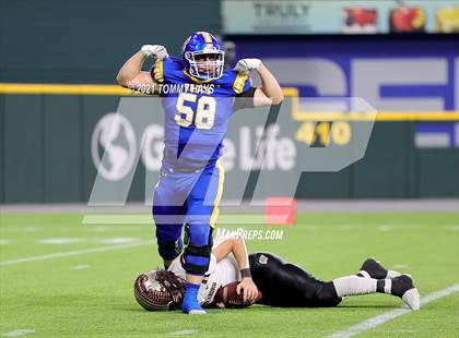 Thumbnail 1 in Whitesboro vs. Brock (UIL 3A Region Final) photogallery.