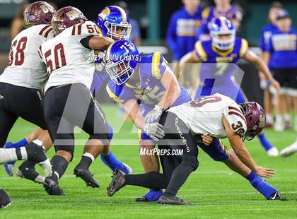 Thumbnail 3 in Whitesboro vs. Brock (UIL 3A Region Final) photogallery.