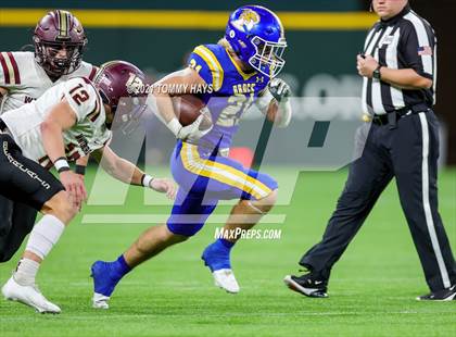 Thumbnail 3 in Whitesboro vs. Brock (UIL 3A Region Final) photogallery.