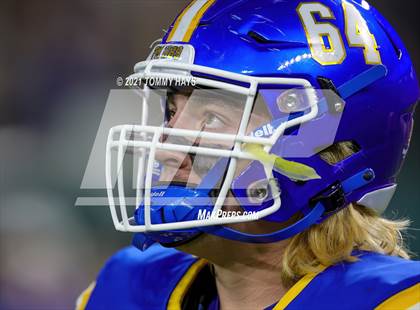 Thumbnail 3 in Whitesboro vs. Brock (UIL 3A Region Final) photogallery.