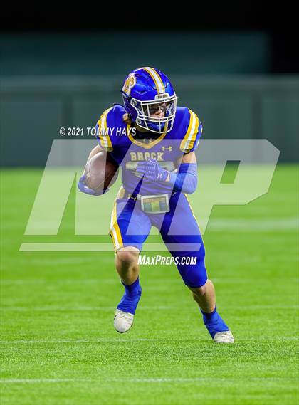 Thumbnail 3 in Whitesboro vs. Brock (UIL 3A Region Final) photogallery.
