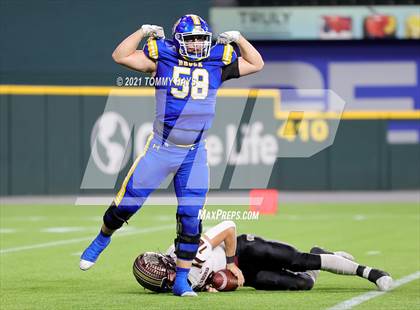 Thumbnail 3 in Whitesboro vs. Brock (UIL 3A Region Final) photogallery.