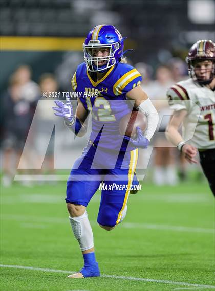 Thumbnail 1 in Whitesboro vs. Brock (UIL 3A Region Final) photogallery.