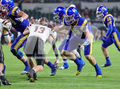 Thumbnail 1 in Whitesboro vs. Brock (UIL 3A Region Final) photogallery.