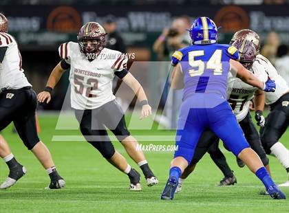 Thumbnail 1 in Whitesboro vs. Brock (UIL 3A Region Final) photogallery.