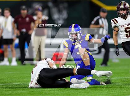 Thumbnail 2 in Whitesboro vs. Brock (UIL 3A Region Final) photogallery.