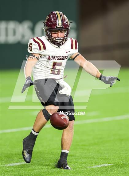 Thumbnail 3 in Whitesboro vs. Brock (UIL 3A Region Final) photogallery.
