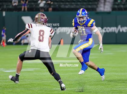 Thumbnail 3 in Whitesboro vs. Brock (UIL 3A Region Final) photogallery.