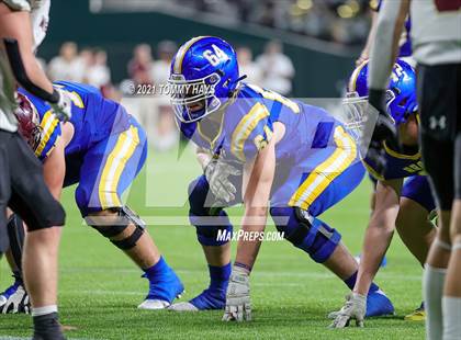 Thumbnail 2 in Whitesboro vs. Brock (UIL 3A Region Final) photogallery.