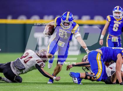 Thumbnail 2 in Whitesboro vs. Brock (UIL 3A Region Final) photogallery.