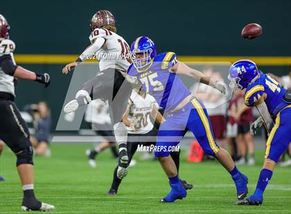 Thumbnail 2 in Whitesboro vs. Brock (UIL 3A Region Final) photogallery.