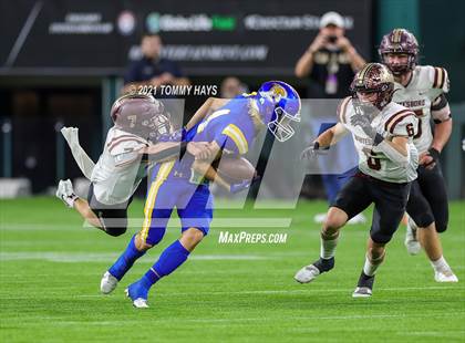 Thumbnail 3 in Whitesboro vs. Brock (UIL 3A Region Final) photogallery.