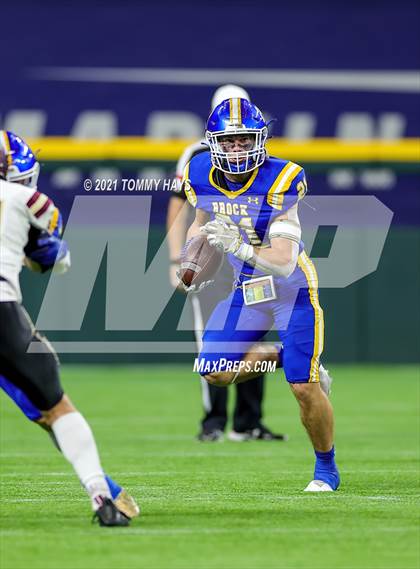 Thumbnail 1 in Whitesboro vs. Brock (UIL 3A Region Final) photogallery.