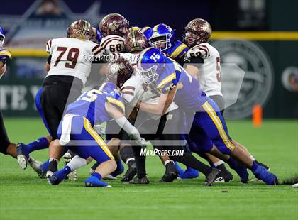 Thumbnail 3 in Whitesboro vs. Brock (UIL 3A Region Final) photogallery.
