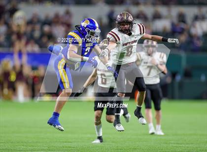 Thumbnail 1 in Whitesboro vs. Brock (UIL 3A Region Final) photogallery.