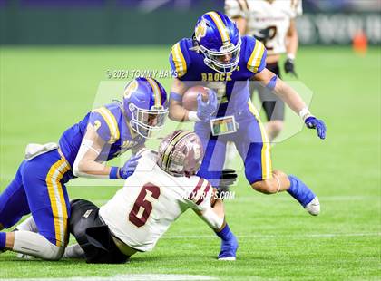 Thumbnail 2 in Whitesboro vs. Brock (UIL 3A Region Final) photogallery.