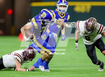 Thumbnail 2 in Whitesboro vs. Brock (UIL 3A Region Final) photogallery.