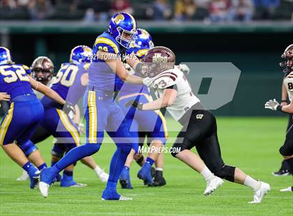 Thumbnail 2 in Whitesboro vs. Brock (UIL 3A Region Final) photogallery.