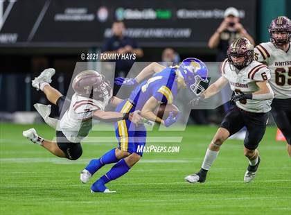 Thumbnail 1 in Whitesboro vs. Brock (UIL 3A Region Final) photogallery.