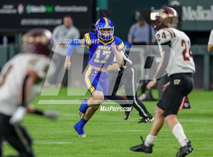 Thumbnail 3 in Whitesboro vs. Brock (UIL 3A Region Final) photogallery.