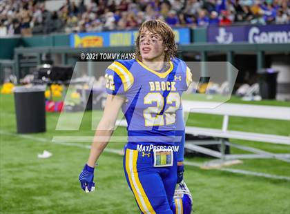 Thumbnail 2 in Whitesboro vs. Brock (UIL 3A Region Final) photogallery.