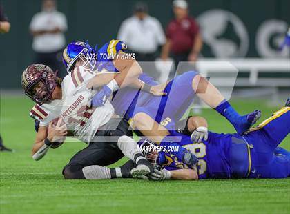 Thumbnail 3 in Whitesboro vs. Brock (UIL 3A Region Final) photogallery.
