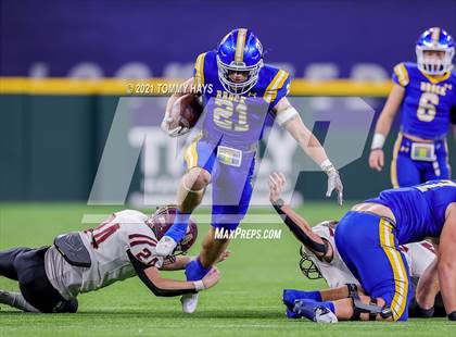 Thumbnail 3 in Whitesboro vs. Brock (UIL 3A Region Final) photogallery.