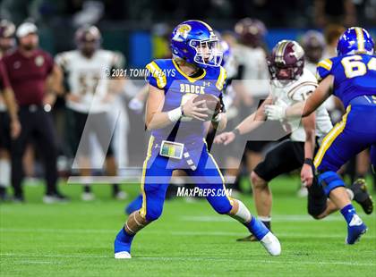 Thumbnail 3 in Whitesboro vs. Brock (UIL 3A Region Final) photogallery.