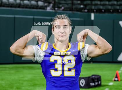 Thumbnail 3 in Whitesboro vs. Brock (UIL 3A Region Final) photogallery.