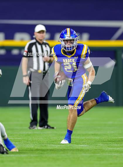 Thumbnail 3 in Whitesboro vs. Brock (UIL 3A Region Final) photogallery.