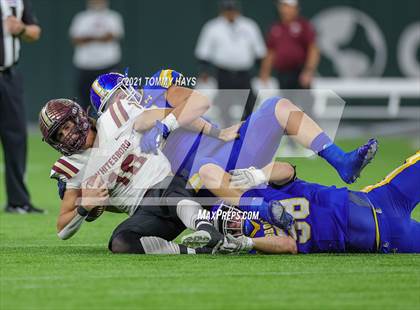 Thumbnail 1 in Whitesboro vs. Brock (UIL 3A Region Final) photogallery.