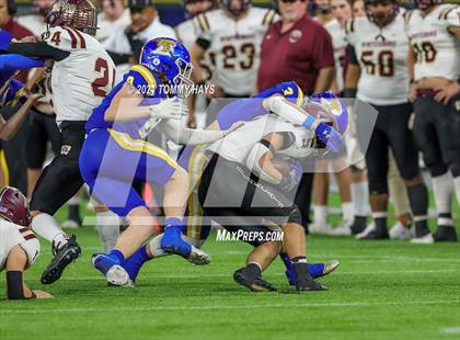 Thumbnail 3 in Whitesboro vs. Brock (UIL 3A Region Final) photogallery.
