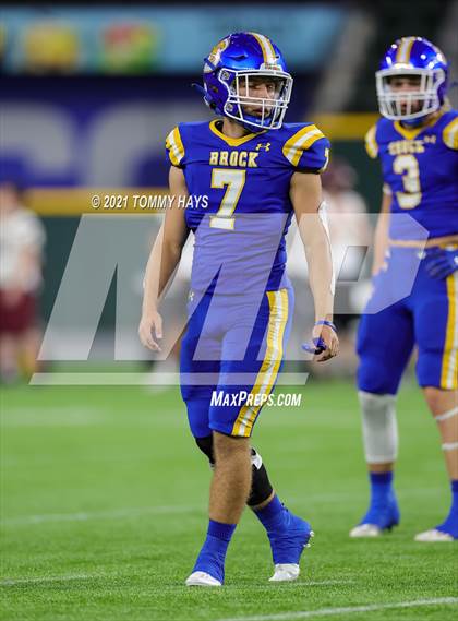 Thumbnail 2 in Whitesboro vs. Brock (UIL 3A Region Final) photogallery.