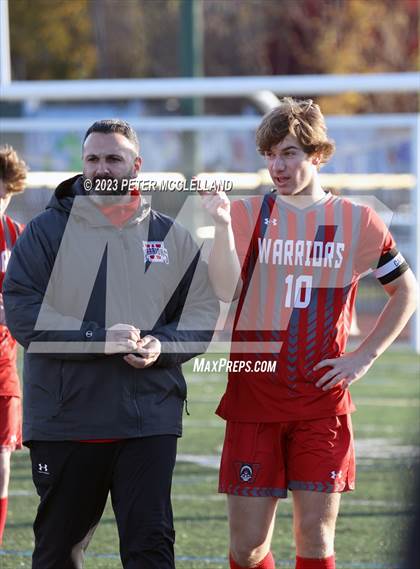 Thumbnail 3 in Oliver Ames vs. Wakefield Memorial (MIAA Division 2 Final) photogallery.