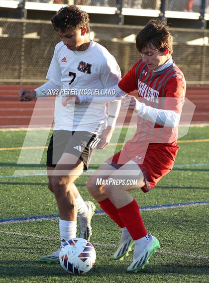 Thumbnail 1 in Oliver Ames vs. Wakefield Memorial (MIAA Division 2 Final) photogallery.