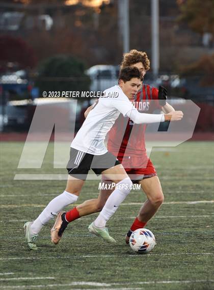 Thumbnail 1 in Oliver Ames vs. Wakefield Memorial (MIAA Division 2 Final) photogallery.
