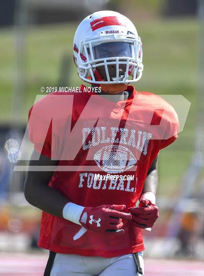 Thumbnail 1 in Archbishop Moeller vs Colerain (Scrimmage) photogallery.
