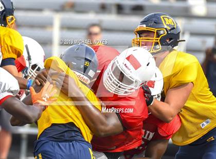 Thumbnail 2 in Archbishop Moeller vs Colerain (Scrimmage) photogallery.