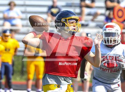 Thumbnail 1 in Archbishop Moeller vs Colerain (Scrimmage) photogallery.