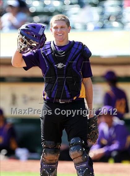 Thumbnail 1 in St. Joseph Notre Dame vs. Oakland Tech (Dave Stewart/Oakland A's Showdown) photogallery.