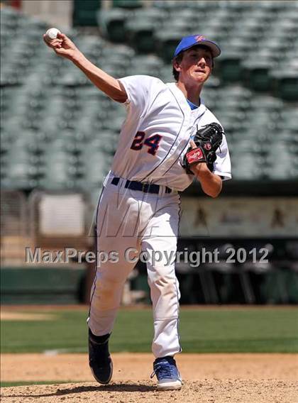 Thumbnail 3 in St. Joseph Notre Dame vs. Oakland Tech (Dave Stewart/Oakland A's Showdown) photogallery.