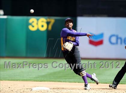Thumbnail 1 in St. Joseph Notre Dame vs. Oakland Tech (Dave Stewart/Oakland A's Showdown) photogallery.