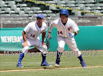 Thumbnail 1 in St. Joseph Notre Dame vs. Oakland Tech (Dave Stewart/Oakland A's Showdown) photogallery.