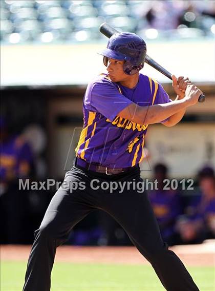 Thumbnail 2 in St. Joseph Notre Dame vs. Oakland Tech (Dave Stewart/Oakland A's Showdown) photogallery.