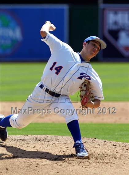 Thumbnail 2 in St. Joseph Notre Dame vs. Oakland Tech (Dave Stewart/Oakland A's Showdown) photogallery.