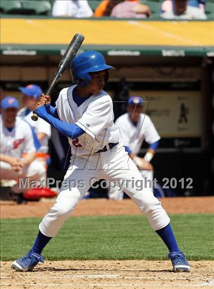 Thumbnail 3 in St. Joseph Notre Dame vs. Oakland Tech (Dave Stewart/Oakland A's Showdown) photogallery.